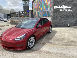  2 Tesla model3 بحالة الزيروفحص كامل اتوسكور %86
