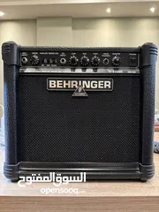  2 Behringer Electric Guitar + Amplifier
