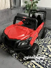  10 سيارة جيب حمراء للاطفال شحن