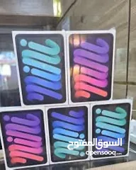  10 iPad mini 7 جديد كفالة لمدة عام من تاريخ الشراء الجهاز  (128GB)