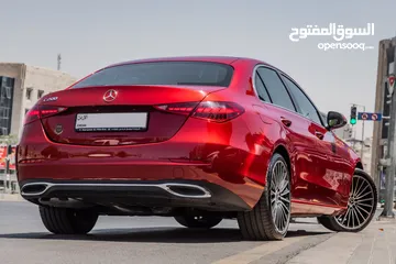 2 Mercedes C200 2022 Mild hybri   عداد صفر  Zero Mileage
