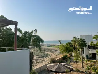  4 3 + 1 BR Villa with Large Garden at the Beach in Shatti Al Qurum