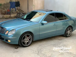  4 مرسيدس E270 ديزل فللل مسكره اضافات فتحة
