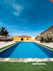  14 مزرعة وشاليه اركان جرش _خلف جامعة فيلادلفيا _تبعد عن دوار صويلح ربع ساعة
