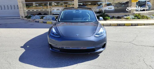  1 تيسلا 2023 MODEL 3 فحص كامل 7 جيد حره عالجمرك الجديد