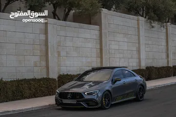  2 2022 Mercedes Amg Cla45s Clean title  excellent condition ( عقد صيانة بلوكالة)