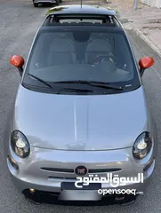  8 فيات 500 كهربائيه بالكامل موديل 2015 عداد 82000 الف كيلو فحص كامل بحالة ممتازه جدا