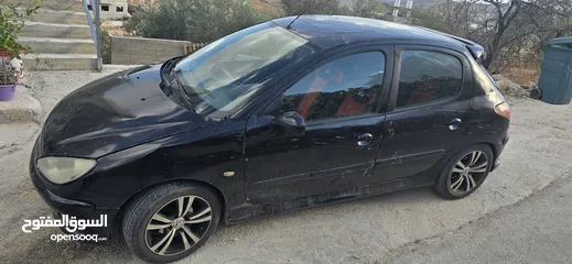  4 بيجو 206 ماطور 1600 بنزين