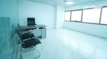  9 FURNISHED OFFICE SPACE FOR RENT WITH EJARI
