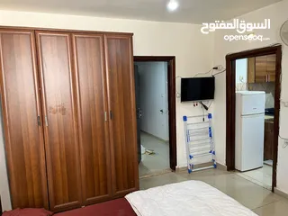  2 استوديو مفروش للايجار عين منجد