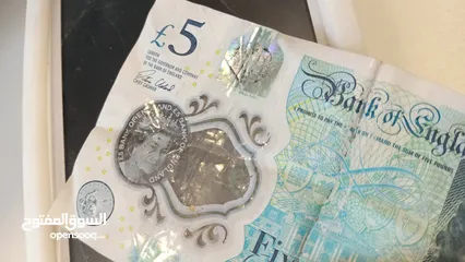  2 Rare AA44452531 £5 Note