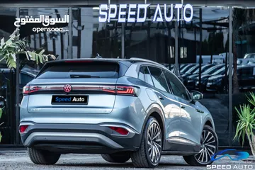  6 Volkswagen ID.4 X Pro 2022  السيارة مميزة جدا و بحالة ممتازة جدا    السيارة تقطع 570 كم بالشحنة