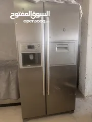  1 سيمنز ثلاجة door to door 600 litre with cooler and small door