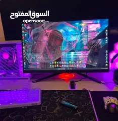  1 شاشة ASUS ROG STRIX XG279Q 27 إنش  من أقوى الشاشات بدقة فائقة استخدام سنة يوجد كفالة مصنعية الشاشة ن
