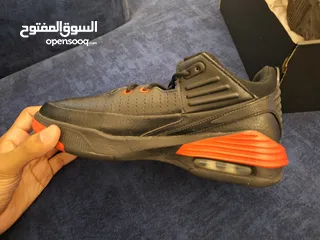  8 JORDAN 5s MAX AURA BLACK AND RED WITH BOX BARELY WORN