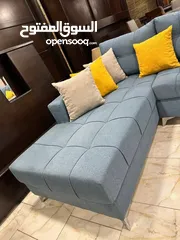  10 طقم كنب full modern كوالتي عالي    مصنوع من أجود أنواع خشب السويد  ، اسفنج ضغط عالي ، قماش شا