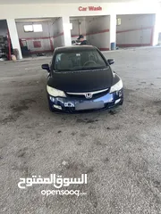  2 هوندا سيفيك 2008 بحاله الوكاله مخزنه