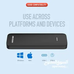 10 هارديسك خارجي سرعة عالية من هيكسيمي Hiksemi Elite Portable SSD 1TB  USB3.2  Gen2X2 Type-C