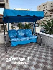  6 مراجيح عش البلبل ومراجيح ثلاثيه واطقم راتان  توصيل مجاني داخل عمان والزرقاء