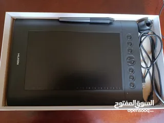  3 جهاز رسم رقمي Huion H610 Pro V2 مستعمل مرة واحدة فقط بحالة ممتازة