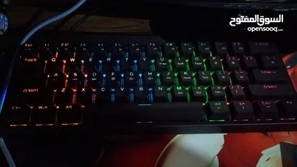  6 60% size New keyboard red key