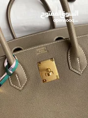  5 Hermes Birkin 30 Retourne In Taupe Epsom Calfskin