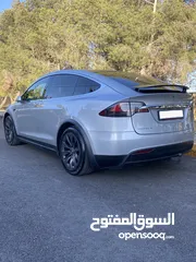  9 TESLA MODEL X 100 D 2017 SILVER