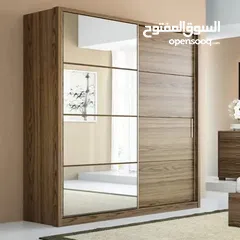 29 خزائن ملابس خشب لامنيت 18م الون حسب الطلب مقاس الخزائن عرض 160  ارتفاع 200