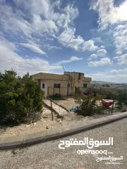  8 أرض مساحة 6دونمات مع بيت 230 متر