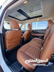  12 نيسان اكس تريل ابيض المسعود خليجي Nissan X-Trail 2019 Al Masaood 2.5 SL  White