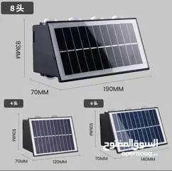  30 كشاف طاقه شمسيه  للاناره والديكور  الداخلي والخارجي في المملكه بأفضل الأسعار