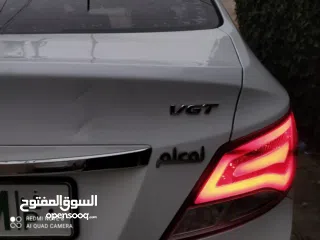  10 اكسنت ديزل/ترخيص 16/اتوماتيك خصوصي/فل الفل بدون فتحه  فحص كراتين