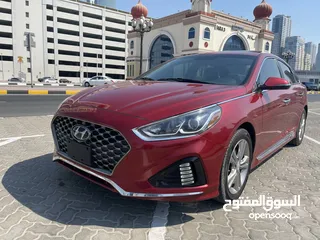  1 2018 HYUNDAI SONATA SPORT - Canadian Custom Papers - وارد كندا اوراق جمارك