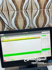  4 كمبيوتر كاشير كامل مع برنامجه كامل