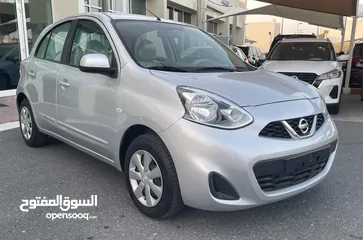  2 NISSAN MICRA/2020/SILVER/GCC/1 YEAR WARRANTY