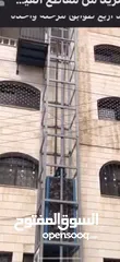  20 مصعد خارجي كامل مواصفات جيدة جدا مع سيفتي كامل