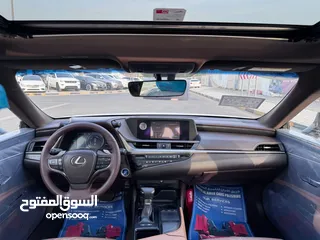  16 لكزس موديل 2020 خليجي ES300h هيبرد ضمان دخول السعودية