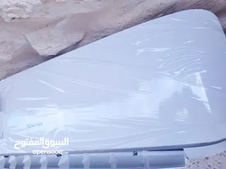  3 مكيف هايسنس المكينة الالمانية 2طن فل انفيرتر بحال الوكالة استخدام أشهر يدعم خاصية التحكم عن بعد واي