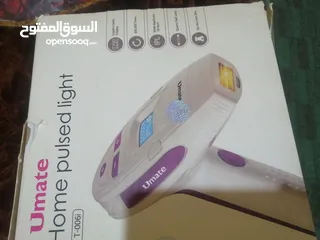  1 جهاز ليزر نوع Umate  Home pulsed light استعمال مرة واحدة فقط كأنه جديد