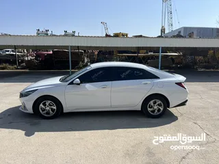  7 هيونداي افانتي بنزين 2021 وارد كوري