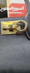  3 شنطة جلد طبيعي ( salvatore ferragamo calfskin thestudiocagebagsella) صناعة ايطالية