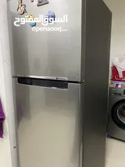  3 Samsung fridge 2 doors 420 litres 2 years used only neat clean
