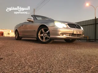  11 مرسيدس clk كشف 2004 قابل للبدل عسياره عائليه