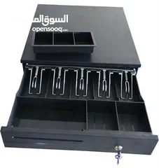  4 درج كاش مع مفتاح حجم صغير وا كبير