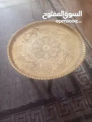  1 طاوله نحاس