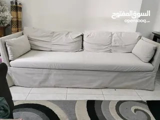  2 ikea sofa 3 seater