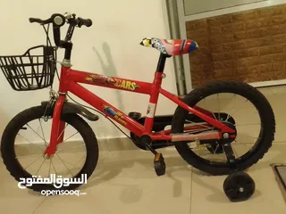  7 بسكليت بحاله ممتازه للبيع جنط 16