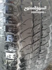  3 جنط 17 مع كوشوك وسبيرات أمريكي خشن
