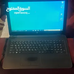  2 لابتوب hp حجم كبير بدون مشاكل نقرات خفيفة في الإطار شغال فحص i3 جيل خامس مع شاحن فقط رقم تحت