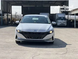  4 هيونداي افانتي بنزين 2021 وارد كوري